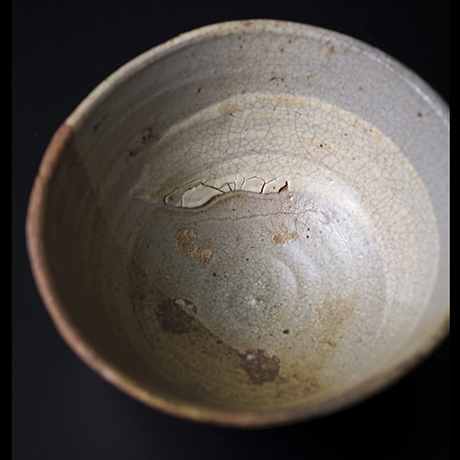 「No.37　伊羅保片身替風　銘：山風　／　Chawan, Irabo, Double glazed, “Yamakaze”」の写真　その2