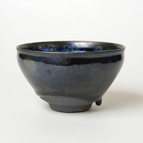 「10.　曜変天目 / Chawan, Yohen Tenmoku」の写真　その6