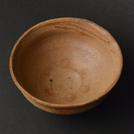 「24.　山田山庵　柿の蔕茶碗 / YAMADA Sanan　Chawan, Kaki no heta type」の写真　その6