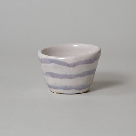 「No.32　酒觴　紅毛／Sake cup, Delft ware style」の写真　その2