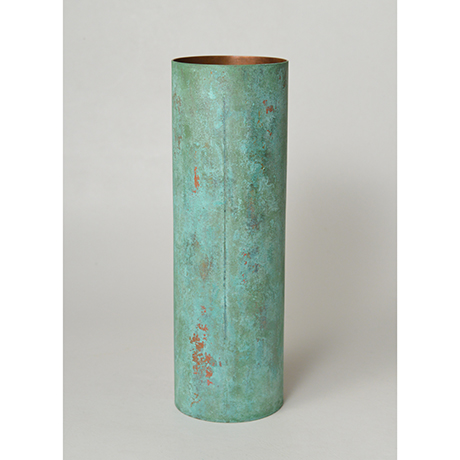 No. DM5 銅緑青筒 / Artwork, Cylinder, Verdigris copper | しぶや 