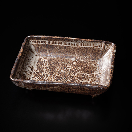 「No.13　鉄志野長方皿 / Rectangular plate, Iron-Shino」の写真　その2