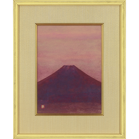 「No.29　富士 / Framed painting “Mt.Fuji”」の写真　その2