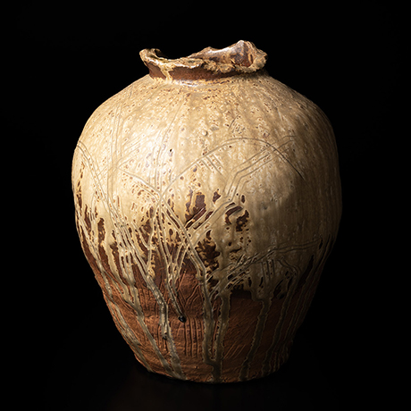 「No.34　信楽花入 / Flower vase, Shigaraki」の写真　その2