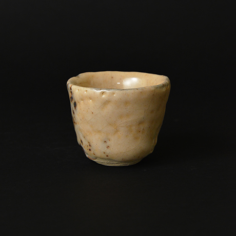 「14. 紅志野盃 / Sake cup, Beni-shino」の写真　その2