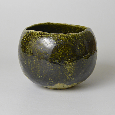 「No.1　織部茶盌 / Tea bowl, Oribe」の写真　その3