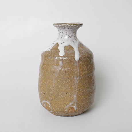 「51.萩焼徳利 / Sake bottle, Hagi」の写真　その2