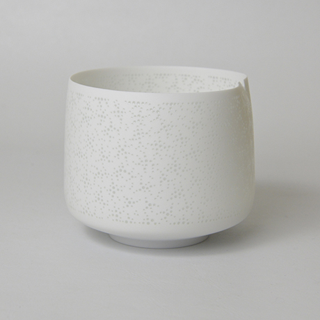 「No.1　光器　筒碗 / Tea bowl, Luminescent Vessel, Cylindrical shape」の写真　その4