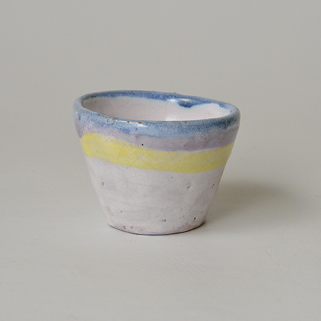 「23. 紅毛盃/ Sake cup, Delft ware style」の写真　その2