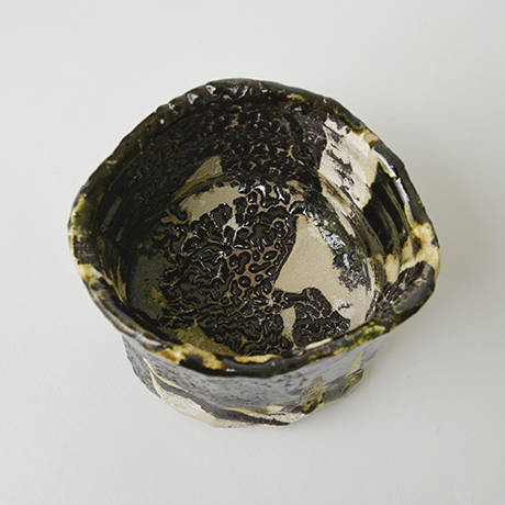 「No.1　黒織部茶碗  銘「宇迦耶」 / Tea bowl, Kuro-oribe, “Ukaya”」の写真　その5