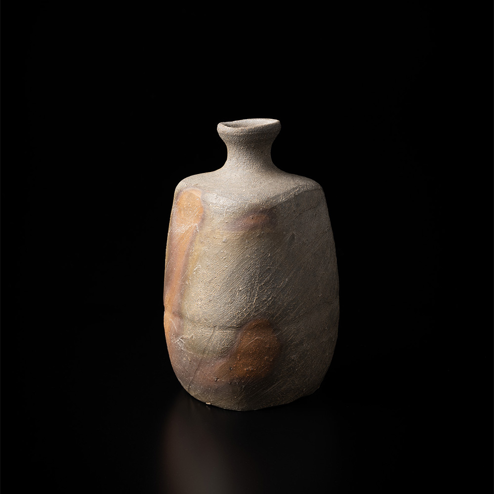 「50.備前徳利 / Sake bottle, Bizen」の写真　その2