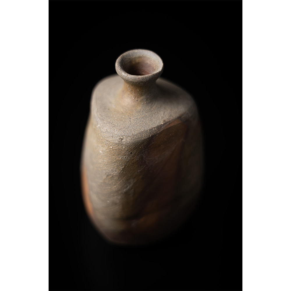 「50.備前徳利 / Sake bottle, Bizen」の写真　その4