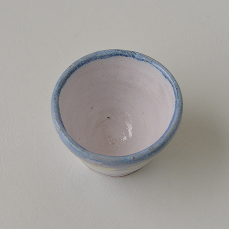 「23. 紅毛盃/ Sake cup, Delft ware style」の写真　その3